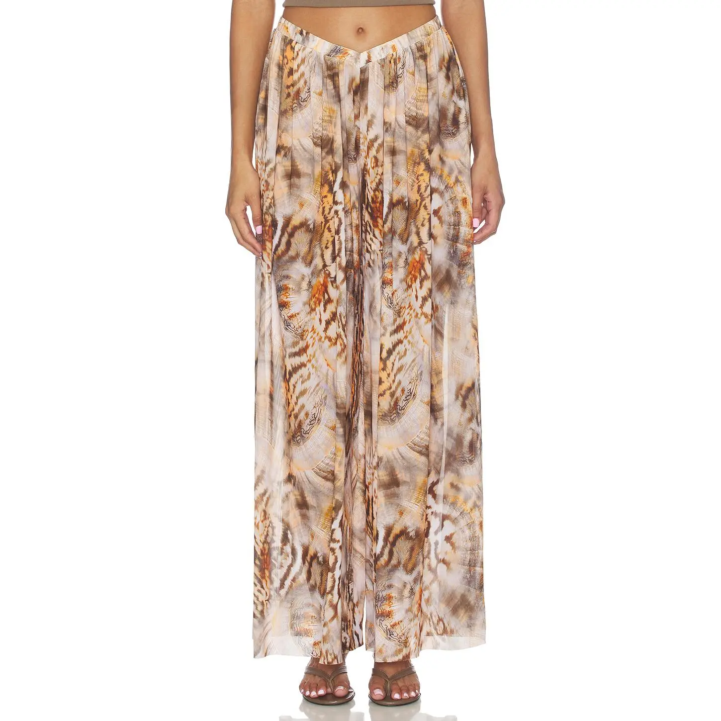 AFRM Rin Pant in Ember Swirl Shell