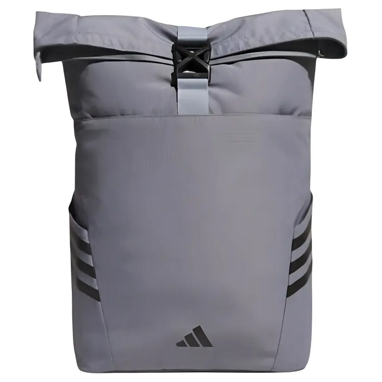 Adidas Unisex Polyester Backpack, Gray Functional Luggage Bag