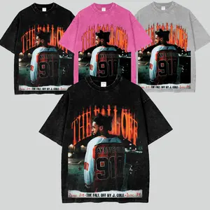 J. Cole - The Fall-Off 2026 Graphic High-quality, Soft Washed Cotton T-Shirt, Disc 29, Disc 39 Hip-Hop Shirt, The Fall-Off Album Jermaine Lamarr Cole Fan Graphic Tee, Dreamville Cole World Music Fan Merch Shirt