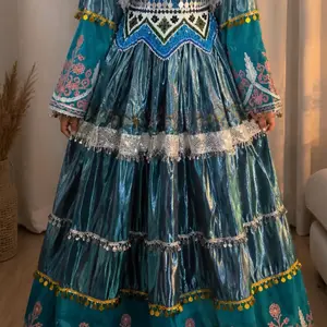 Afghani blue dress