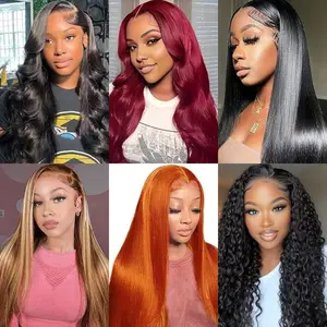 NEW[28 Inch Only $79.99]13x4 Body Wave 4/27 Color Wig LaceFront Wigs Human Hair 5x5 Lace Frontal Wig for Women180% Density Wigs