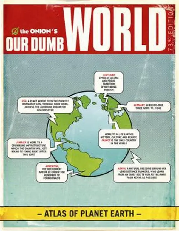 USED-The Onion's Our Dumb World: 73rd Edition by The Onion (2008) Paperback by The Onion (Paperback)