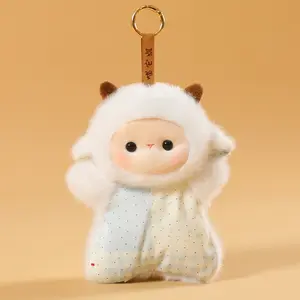 Stress Relief Squishy Plush Toy - Cute Animal Stuffed Doll (Sheep, Fox, Bunny) for Gifting, Soft Cuddle Companion kitschy kid s birthday gift soft huggable stuffed animal