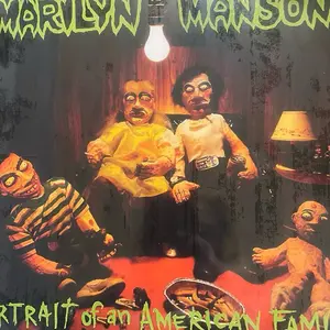 MARILYN MANSON PORTRAIT OF AN AMERICAN FAMILY COLORED VINYL SEALED LP!
