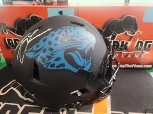 Trevor Lawrence AUTHENTIC Eclipse Full Size Helmet Fanatics COA