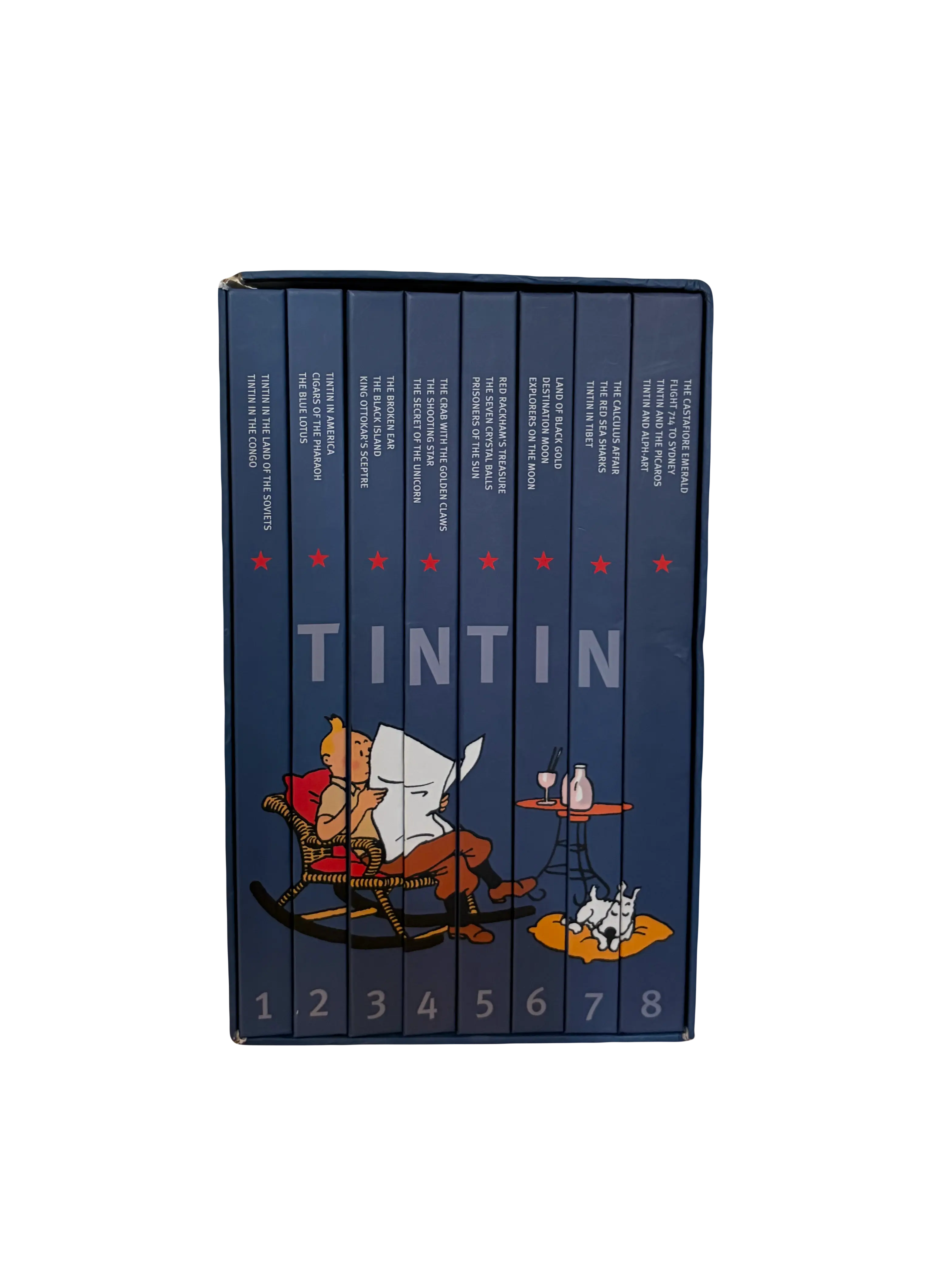 Tintin Complete Collection Box Set by Hergé | Collector’s Edition Hardcover Set