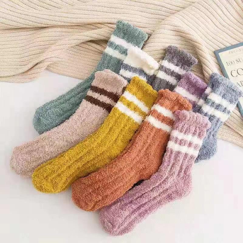 【Holala】Fluffy and cotton socks