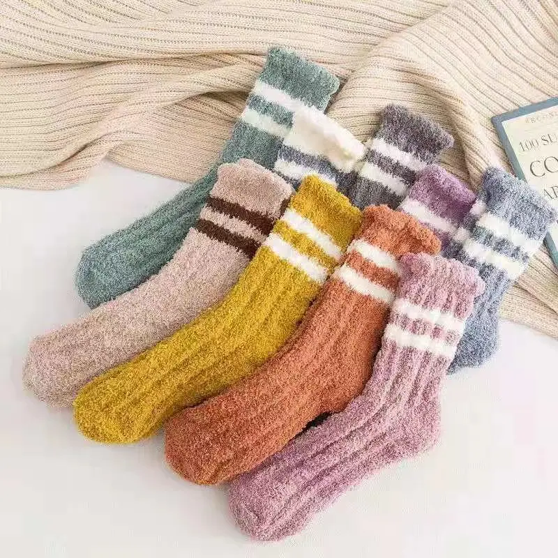 【Holala】Fluffy and cotton socks
