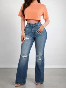 Classic Mid-Blue Denim Jean