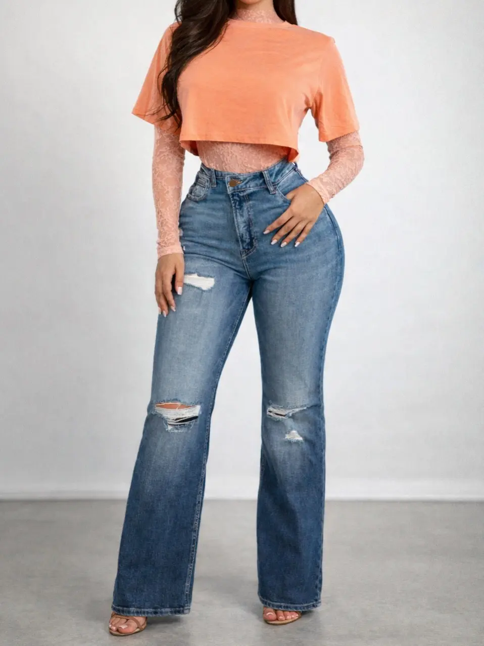 Classic Mid-Blue Denim Jean