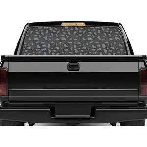 Leopard Car Decal,Rear Window Decals for Trucks,Rear Window Decals for Trucks 66" x 22" Fits Pickup SUV for Privacy Protection