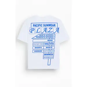 Pacsun Men's Pacific Plaza T-Shirt - Multicolor