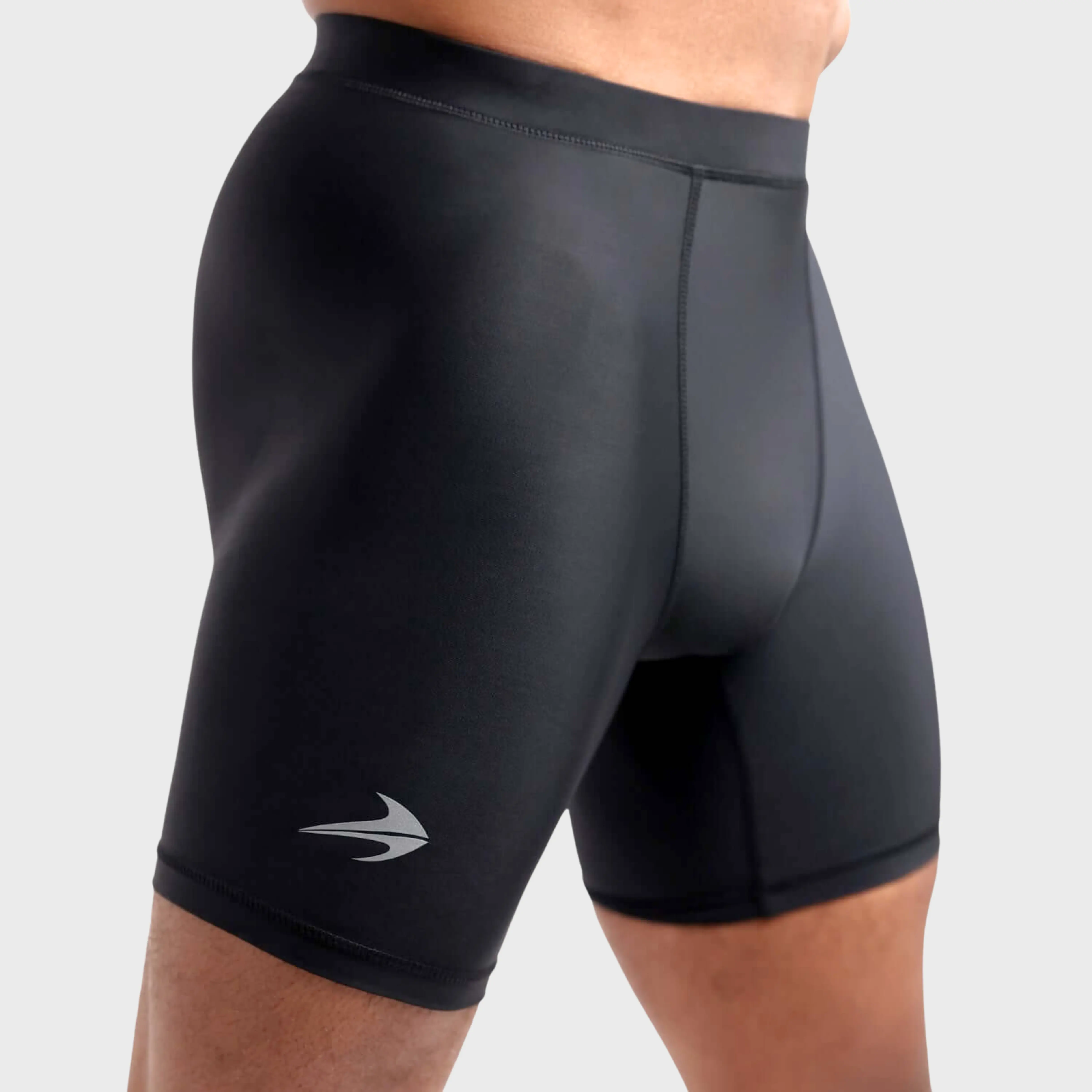 Men's 6-Inch Compression Shorts, Comfortable Breathable Nylon Spandex Base Layer for Multi Exercise, Chafe Prevention and Muscle Support, Comfortable Breathable Men's Sports Shorts, Multi Exercise Men's Sports Shorts