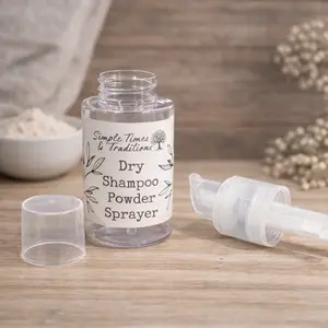 Reusable Powder Spray Bottle – Empty | For Dry Shampoo Refills