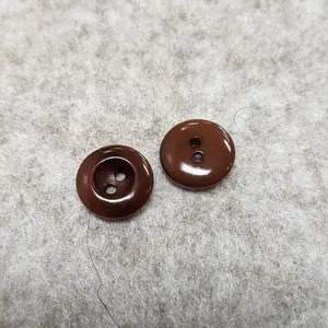 12mm Corozo Two Hole Rim Button