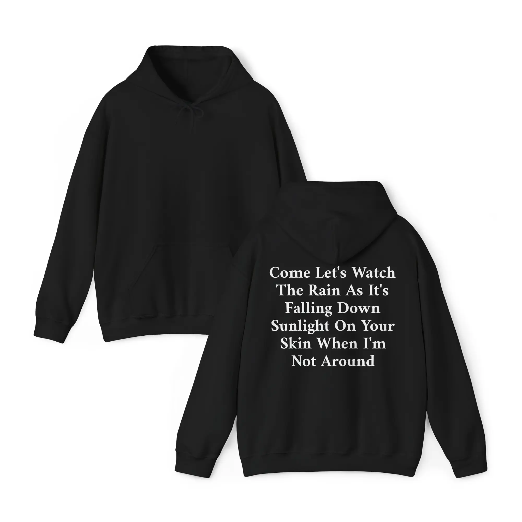 Lil Pe*p Come Lets Watch The Rain As Its Falling Down, Sunlight On Your Skin When Im Not Around- Classic Rap Graphic Streetwear Apperal For Men And Women
