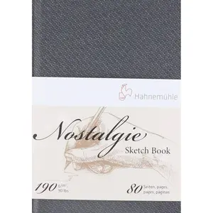 stalgie Sketch Book 190g/m², Drawing Notebook, A6, Portrait, 40 fls
