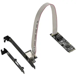 IO-CREST SY-PEX24094 M.2 M-Key PCI-e 3.0 interface Single Port 5 Gigabit Ethernet Modules