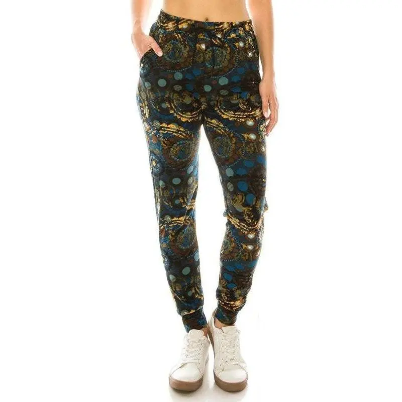 PAISLEY MANDALA LAYERS JOGGERS