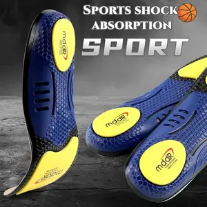 Plus Size Cowhide Arch Support Insoles - Non-Slip, Low Arch Support, High Elastic Shockabsorb, Anti-Torsion, Ergonomic Shoe Inserts for Work Boots & Footwear, Comfort for Standing All Day, Work & Hiking outdoorfun