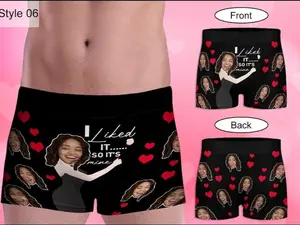 Styles boxer Personalized Face boxer Briefs For Men, Custom Wedding Gift for Bridegroom, Funny Underwear With Face, Photo boxers, Crazy boxers For Dad Fabric Menswear boxer Shorts ethika boxers