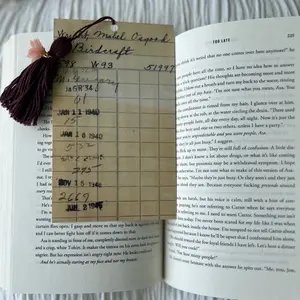 Old Library Card bookmark