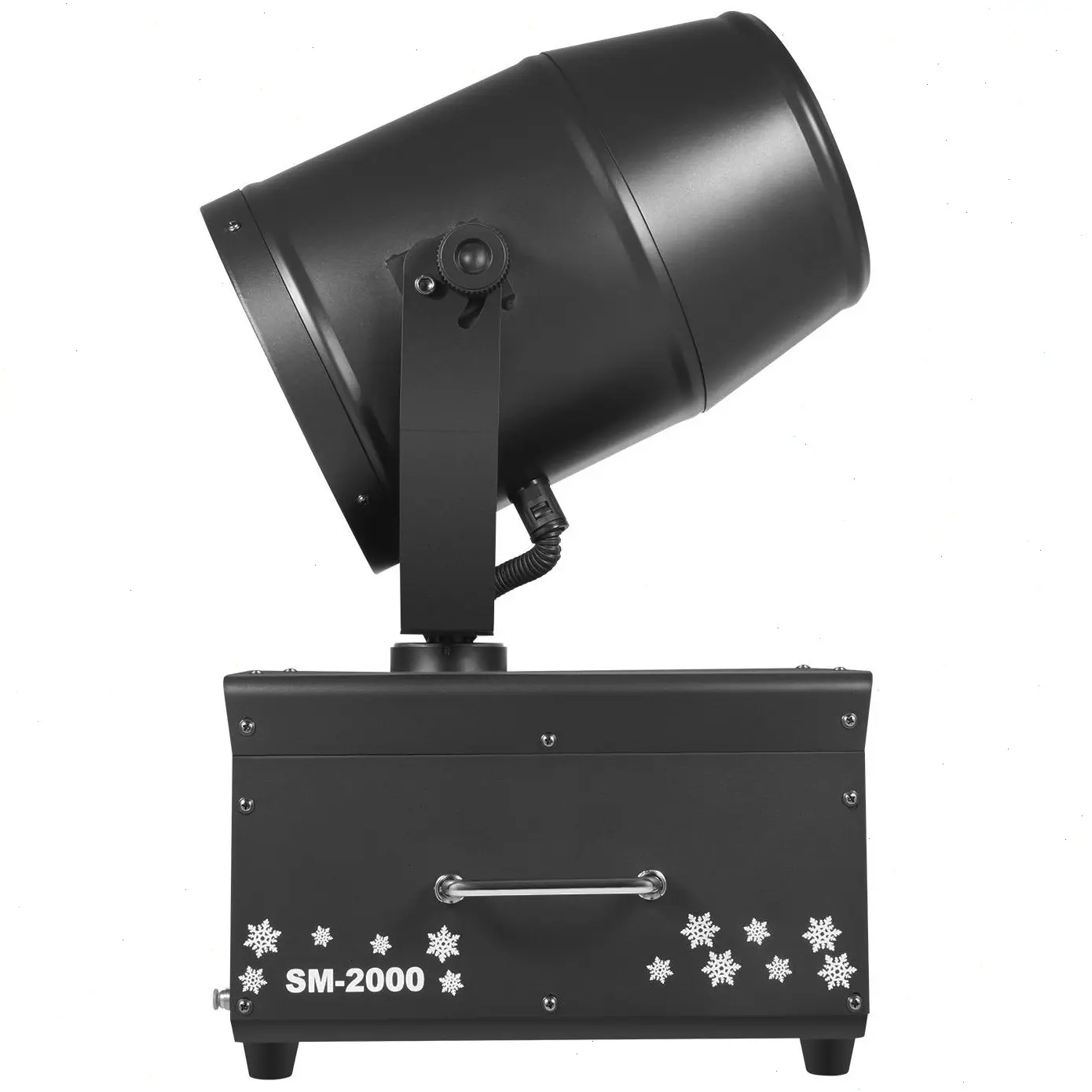 Eapmic Artificial Snow Machine 2000W High Output Silent Snow Machine 90° Shaking Head Fake Snowflake Machine with Remote Control for Indoors & Outdoors, Wedding, Party, Stage Shows, Christmas Father Son High School Graduation Gift