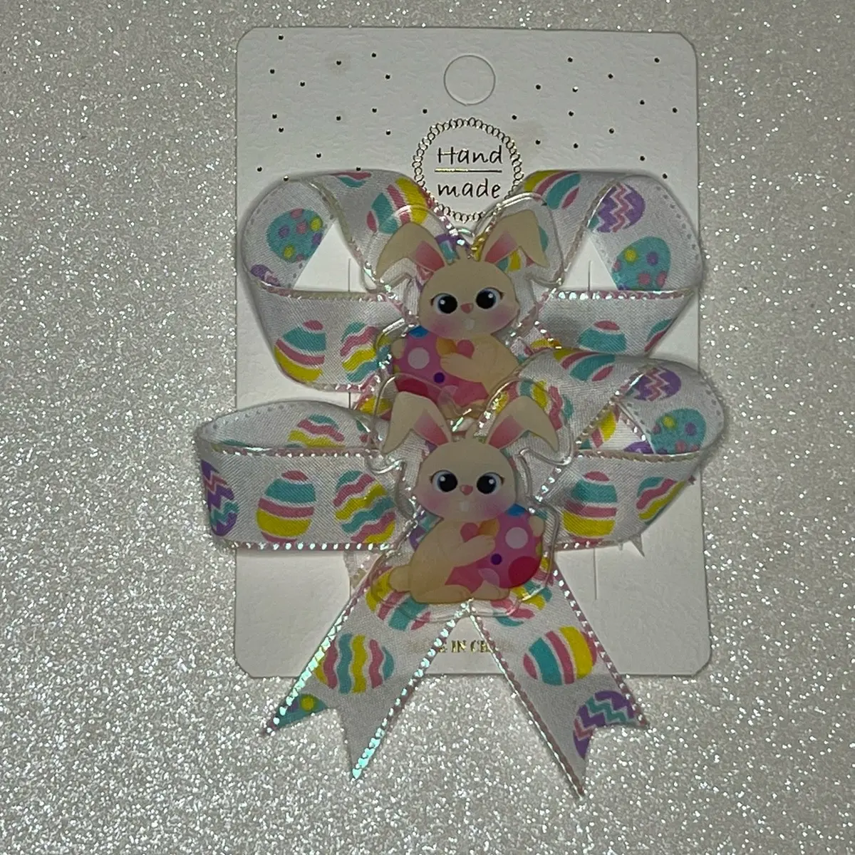 Easter hair clips & bows