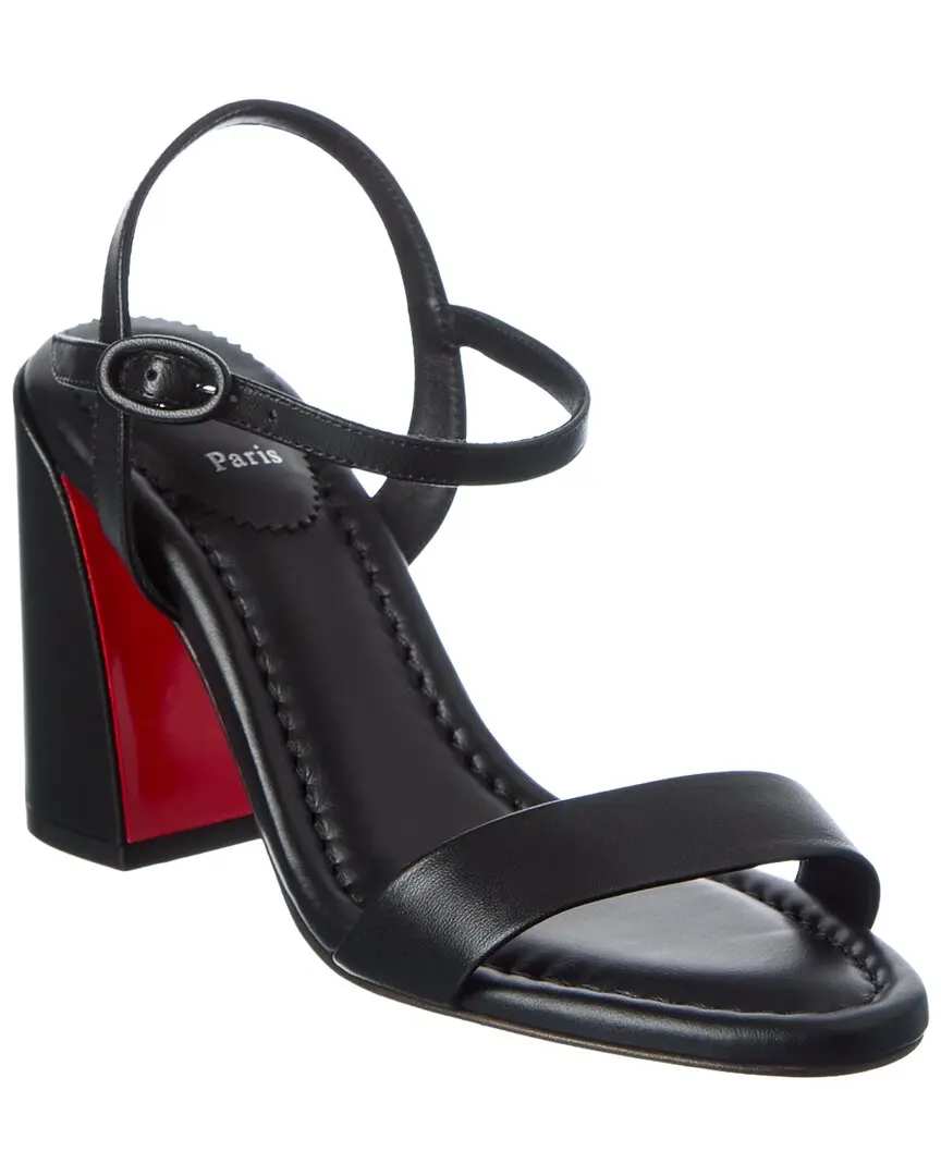 Christian Louboutin Jane 85 Leather Sandal