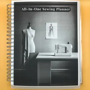 Sewing Planner for Garment Makers | Spiral Bound Project Planner