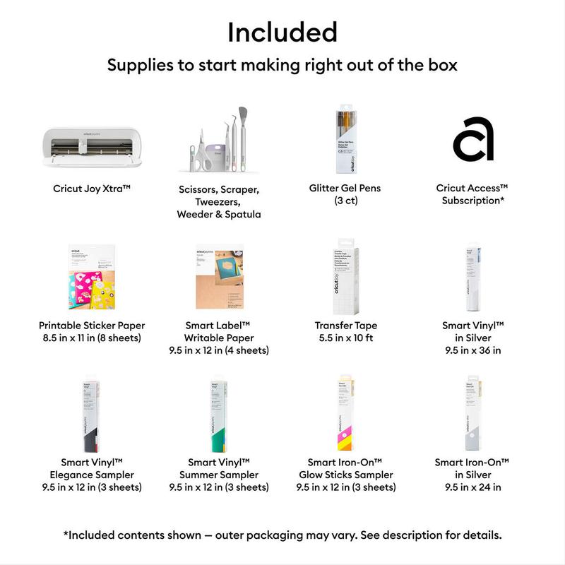 Cricut Joy Xtra + Everything Bundle