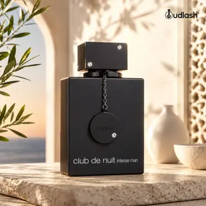 Armaf Club De Nuit Intense Men's EDP Spray, 3.6 oz Alcohol Base Luxurious Fragrance Perfume, Woody Spicy Citrus & Fruity Scent, Single Item Perfume Spray for Gifting