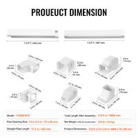 16.1 ft【10 Tubes】