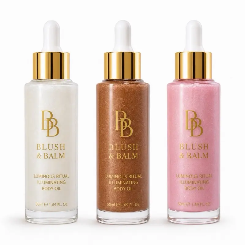 Luminous Ritual Glow Oil | Hydrating Body Shimmer Oil | Lightweight Radiant Finish
