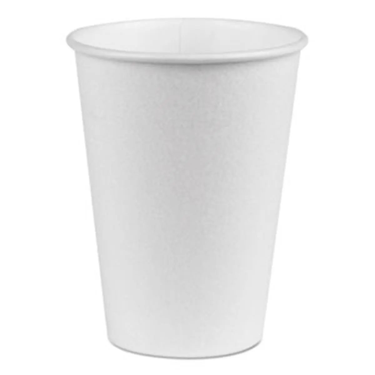 Dixie Food Service DXE5342W 12 oz Perfectouch Insulated Hot/Cold White Disposable Cups - 50 Per Pack, 20 Packs Total