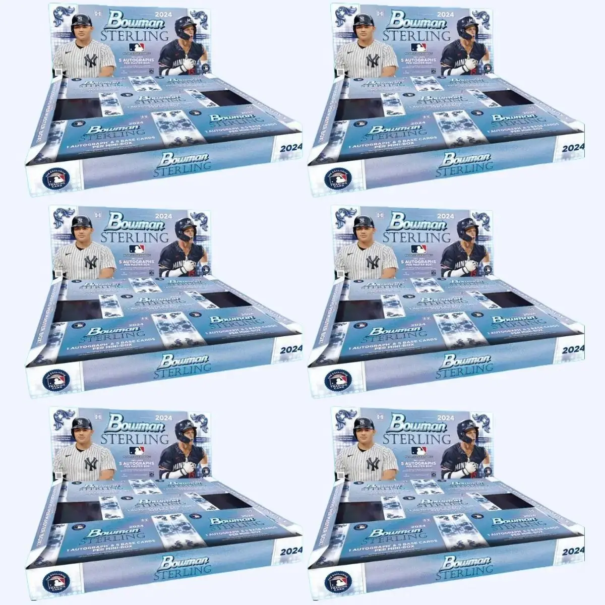 Break 533: 2024 Bowman Sterling Half Case 6 Box Break MLB Topps - Pick Your Team