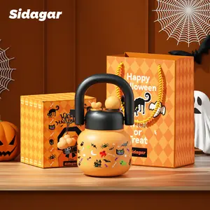 [Siadagr] 23oz Cute Aesthetic Water Bottle with Charm Dol S316L Steel 2 Way Straw Wide Mouth Smudge Proof Lipstick Detachable Strap for Girls Travel Selfie Must Have Kid Cup