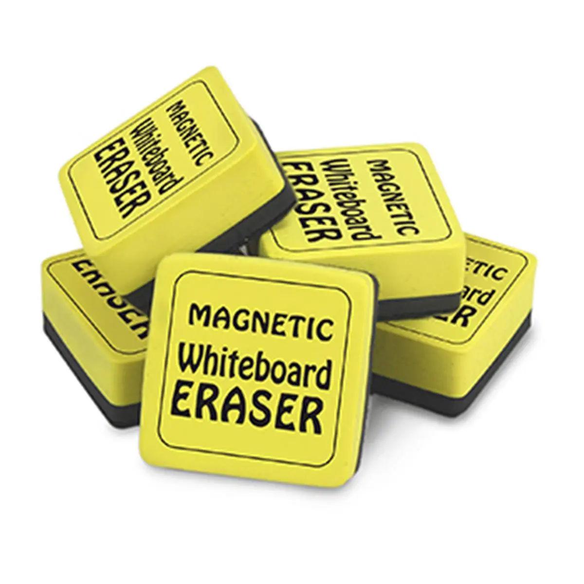 The Pencil Grip 212 MAIN Magnetic Whiteboard Erasers, 12-Pack Tpg355 Model, Office Stationery Supplies for Office Use & Small Hands