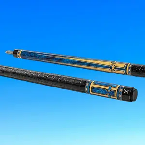 EVO LUNA POOL CUE - SAPPHIRE GATE - LEATHER WRAP