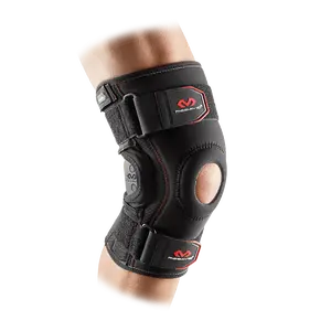 McDavid Knee Brace with Polycentric Hinges - Enhanced Stability & Comfort for Sports - improving medial and lateral stability, helping reduce injury and assist recovery