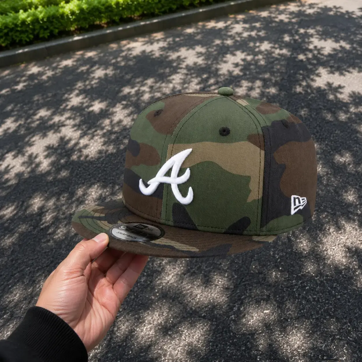 New Era MLB Atlanta Braves New Era Camo Dodgers Street Fashion Cap – 9FIFTY Fitted Snapback Baseball Hat, 9FORTY Adjustable Fit, Unisex Urban Streetwear Look, Trending TikTok USA 2026