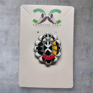 Medicine Wheel Navajo Basket Squash Blossom Ring