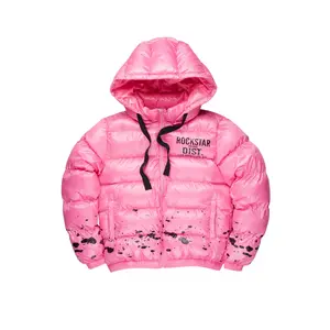 Art Dist. 2.0 Pink Puffer Jacket Art Dist. 2.0 Pink Puffer Jacket