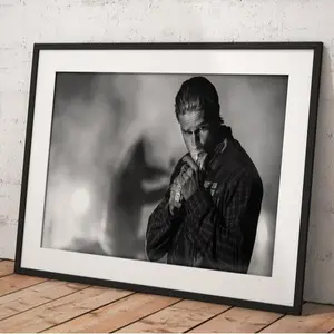 Sons Of Anarchy Jax Teller, Poster Framed Room Decor, Home Decor, Movie Poster