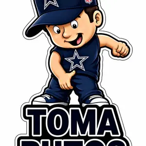 Cowboy’s Toma P*tos sticker