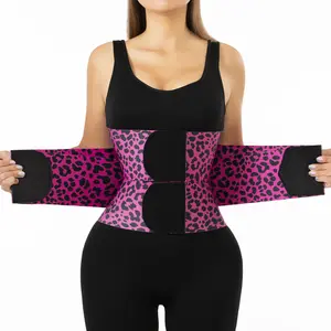 Women's Nylon Waist Trainer Ab Belt - Sexy Tummy Control Body Shaper, 3-Layer Belly Wrap, Adjustable Strap Compression Shapewear, Comfortable Fabric, Multicolor Fashion Body Sculpting Garment for Festival Wear,summervibes