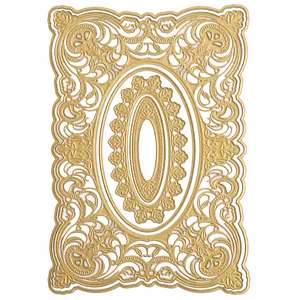 3D Baroque Concentric Dies