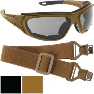 Tactical Goggles Sunglasses Interchangeable Optical System Eyewear Protection