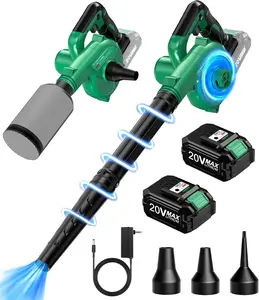 KIMO Cordless Turbo Leaf Blower | Handheld Battery Powered Electric Jet Blower | Powerful Wireless Blower for Dust Removal, Outdoor Cleaning & Yard Care