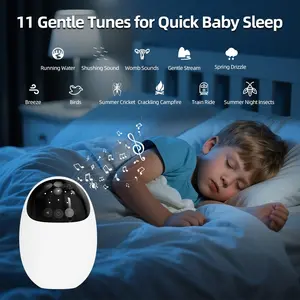 Portable Baby Stroller Rocking Chair Accessories, Musical Light Up, Sensory, Noise Sound Effect, Automatic Wireless Bluetooth-compatible Sleep Aid, Vibration Function